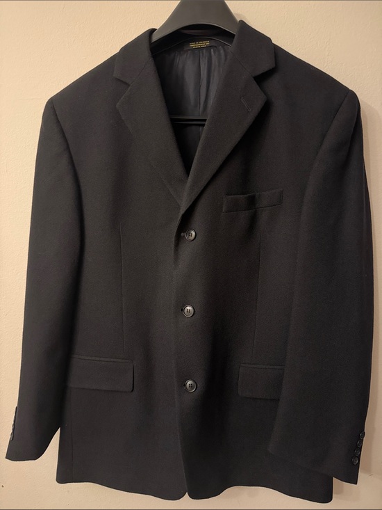 Andrew Fezza Other - Andrew Fezza Men's Black Three-Button Sport Coat